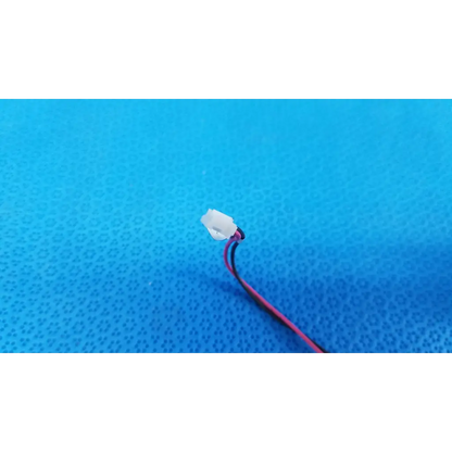 White plastic internal takano rotary solenoid with red and black wires for topcon fundus retinal camera model trc-nw8