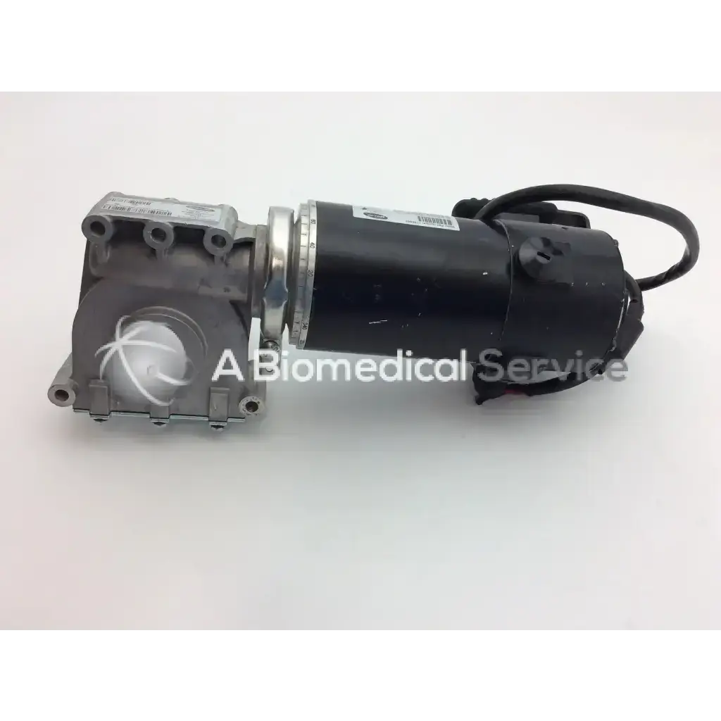 Black and silver medical-grade invacare storm torque sp storm power chair drive motor with cylindrical housing and mounting bracket
