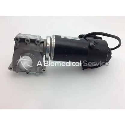 Black and silver medical-grade invacare storm torque sp storm power chair drive motor with cylindrical housing and mounting bracket