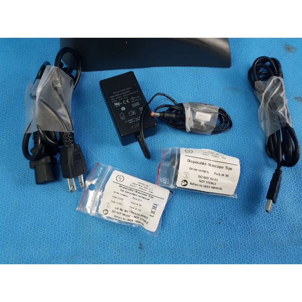 Inventis Delfino Wireless Video Otoscope Set With Power Supply & Accessories Ref 10103