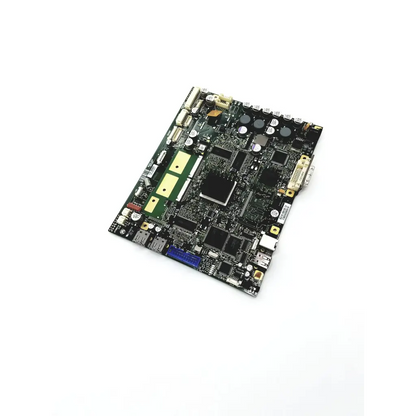 Issi k5801358 k750216 board with black motherboard, green circuitry, silver and gold connectors, and electronic components