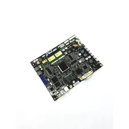 Black computer motherboard with electronic components and connectors featuring issi k5801358 k750216 board bbdg5-4 model