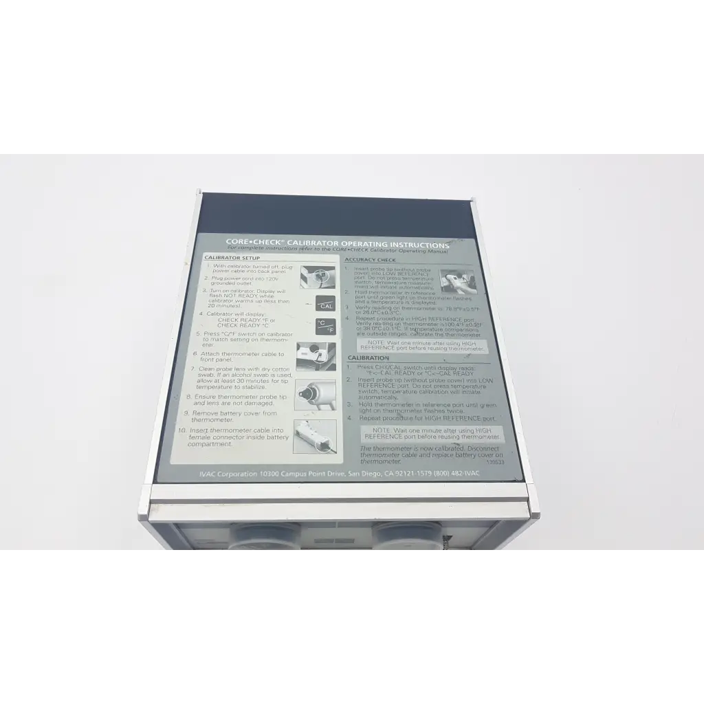 Load image into Gallery viewer, Ivac Core Calibrator 900 - Medical parts