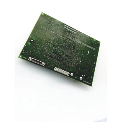 Green rectangular circuit board bbdg2-5 22523sm with silver connectors and intricate copper traces for iz 4-0694-9101/5