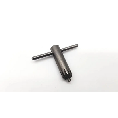 Black metal jacobs kom stainless t-handle chuck drill key with toothed grip for kom stainless chuck surgical use