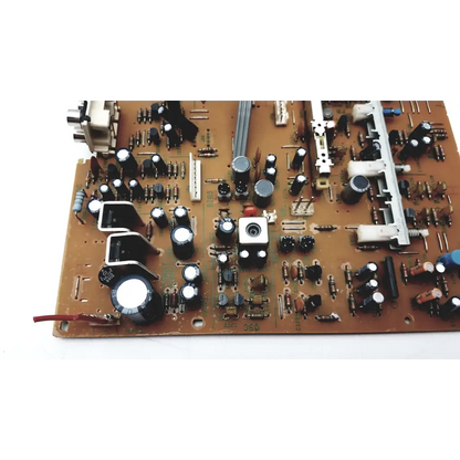 Brown circuit board with black and silver components of jalco power supply model bbbdg2-7 for reliable power management