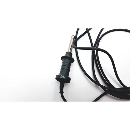 Black joviit 600-380 electric cautery probe with metallic tip and coiled cable for jarit 600-290 monopolar rf cable ad4-171 use