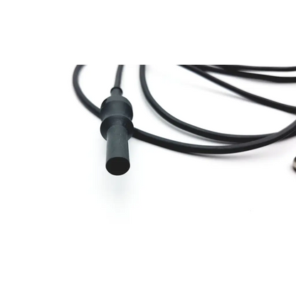 Black rubber-coated Jarit 600-290 monopolar rf cable with cylindrical connector for cable ad4-171 2923sm use