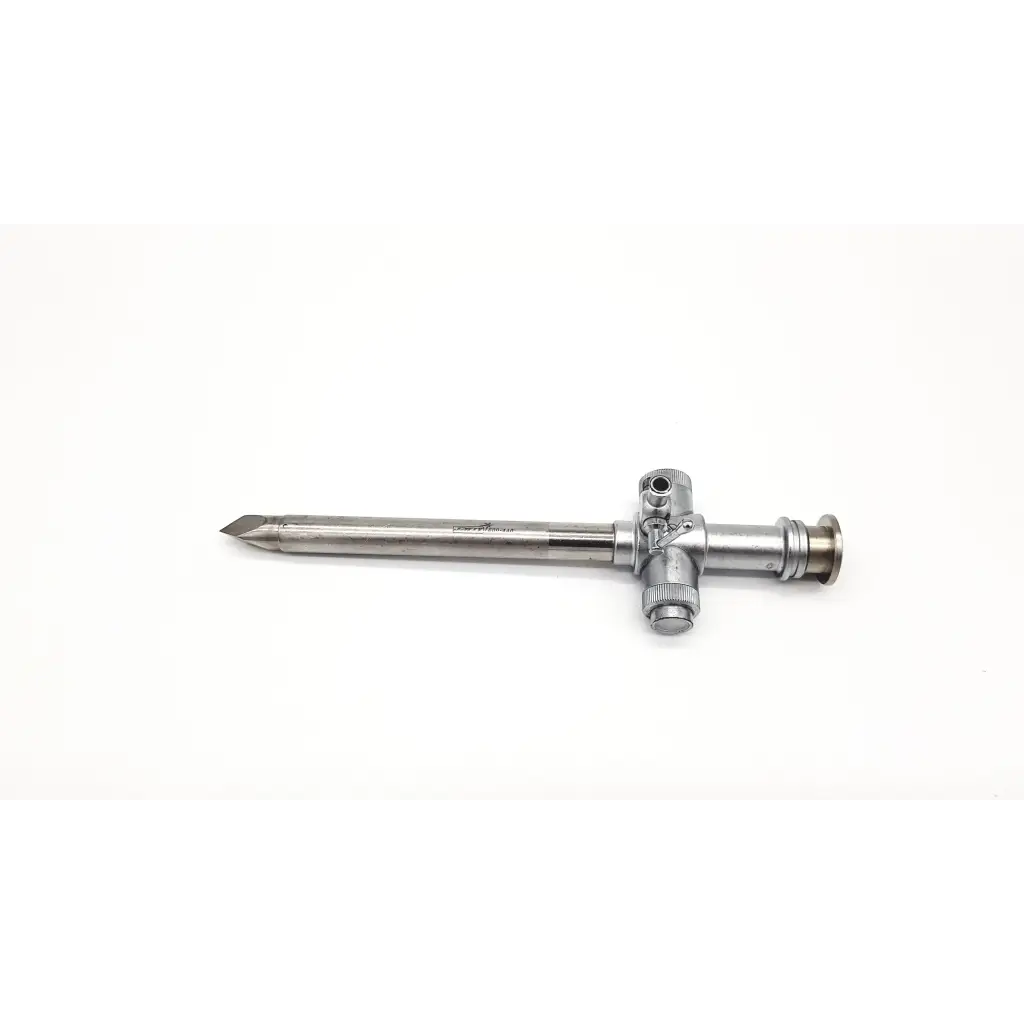 Load image into Gallery viewer, Jarit 600-440 Piston Valve Cannula with Pyramidal Trocar