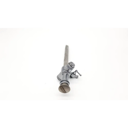Silver metal piston valve cannula with cylindrical handle and adjustable clamping mechanism for surgical use