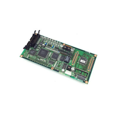 Green circuit board with black and silver components for kanda kk10386-s11 electronic device assembly