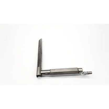 Silver-toned surgical retractor with sleek metallic finish and articulated design karl storz 10970b carlos mediatinoscope