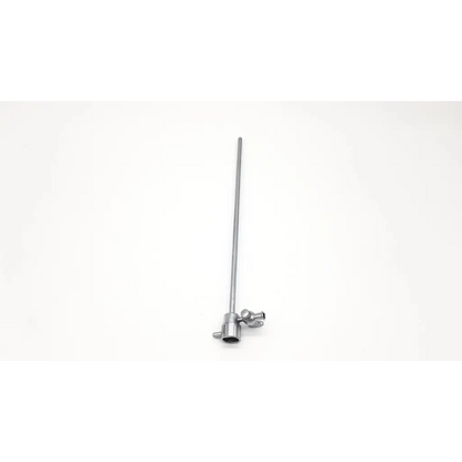 Silver metallic karl storz 26156e endoscope with long slender shaft and articulated joint for precise cannula use