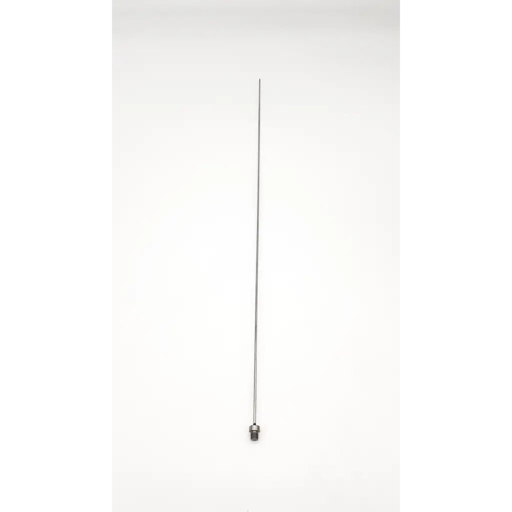 Slender metallic antenna with threaded base for karl storz 27023lk autoclavable uretero-renoscope use
