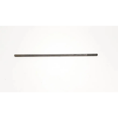 A sleek metallic threaded rod with polished finish and engraved markings from karl storz 27090a-15 telescoping dilation