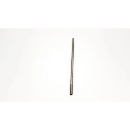 A slender metallic threaded rod with smooth shaft and fine threading in karl storz 27090a-24 telescoping dilation tool