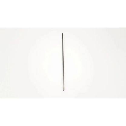 A slender metallic rod with a smooth reflective surface and tapered ends for karl storz 27090a-9 telescoping dilation