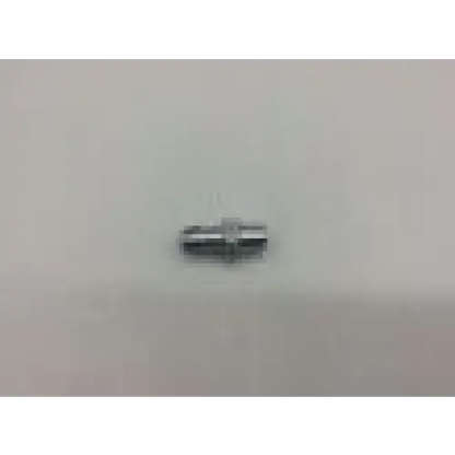Silver-colored metal cross-shaped pipe fitting connector by karl storz for secure tubing connections