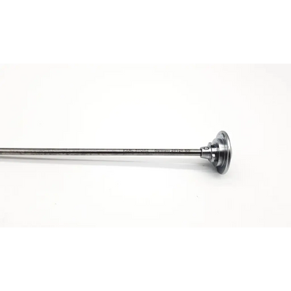 Karl Storz 28124 BS surgical arthroscopic reusable sharp obturator with sleek metallic cylindrical stem and circular sensor head