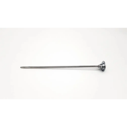 A sleek metallic karl storz 28124 bt obturator blunt with a slender stainless steel shaft and blunt tip sensor head