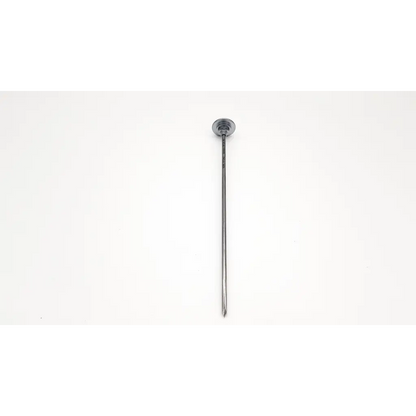 A sleek metallic karl storz 28124 bu obturator surgical pin with rounded head and pointed tip for precise use