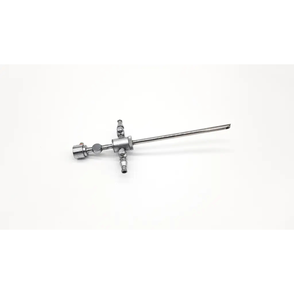 Load image into Gallery viewer, Karl Storz 28124CR Cannula with Dual Rotating Stopcocks