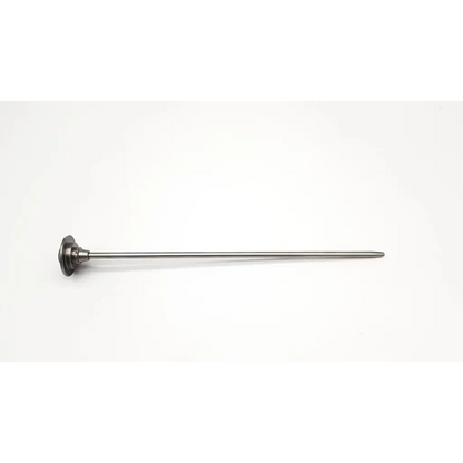 A sleek metallic surgical probe with a slender shaft and circular head karl storz 28126bc obturator
