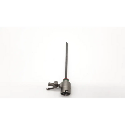 Gray metallic surgical retractor with slender handle and adjustment knobs in karl storz 30117 h2 cannula da54-61 model