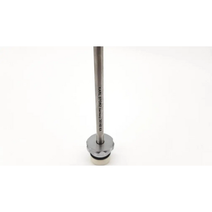 Karl storz 30140 ka reduction sleeve with a polished stainless steel shaft and hexagonal base medical instrument