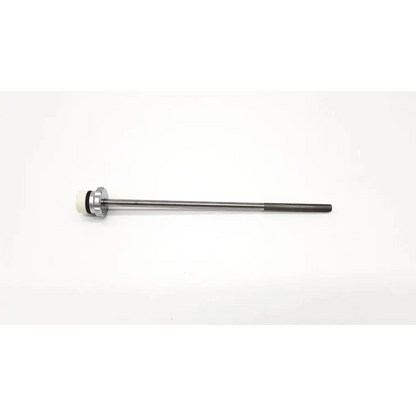 Silver-colored karl storz metal hammer with black rubber tip for use with reduction sleeve da54- model 30140 ka