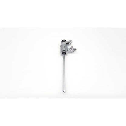 Silver surgical retractor with polished metal finish and adjustable clamp for karl storz 30160 h2 cannula da24-101
