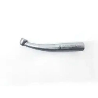 Silver push button dental handpiece with curved handle and engraved markings for kavo gentlepower lux 25 6500 br