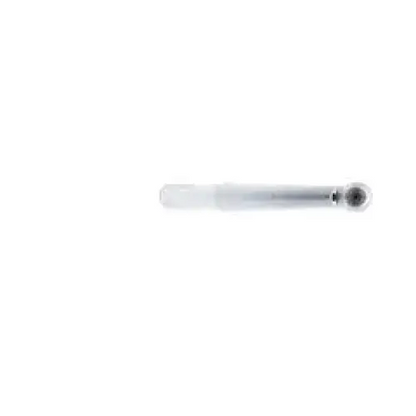 Clear plastic pen with silver metallic clip and cap featured with kavo gentlepower lux push button dental handpiece