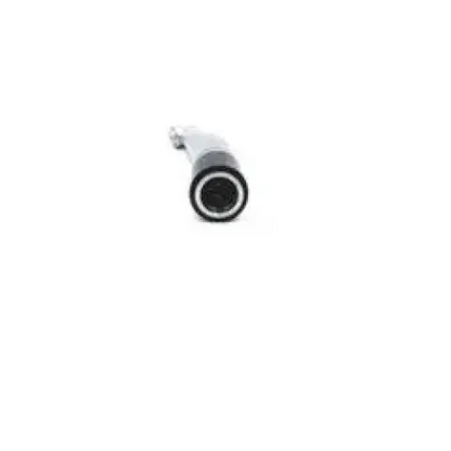 Silver and black metallic industrial connector with threaded end for kavo intramatic 20e dental handpiece