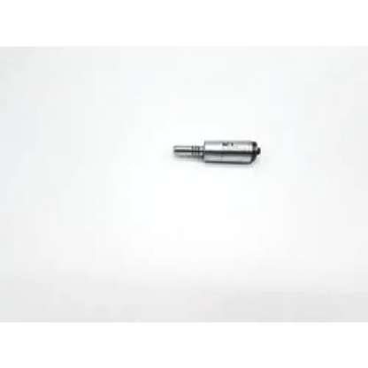 Silver metal intralux dental handpiece motor kl 702 with cylindrical body and threaded ends for dental use