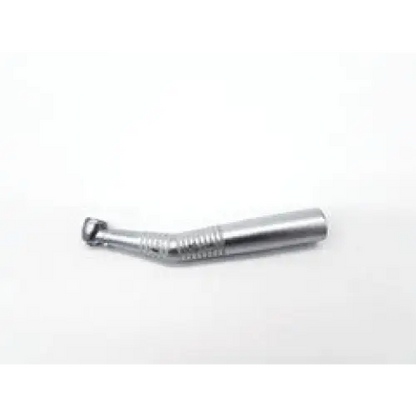 Silver kavo mira lux 635b optic pushbutton highspeed dental handpiece with textured grip and curved handle