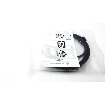 Black coiled usb cable in clear packaging with specifications for kensington master keyed laptop lock k65042m