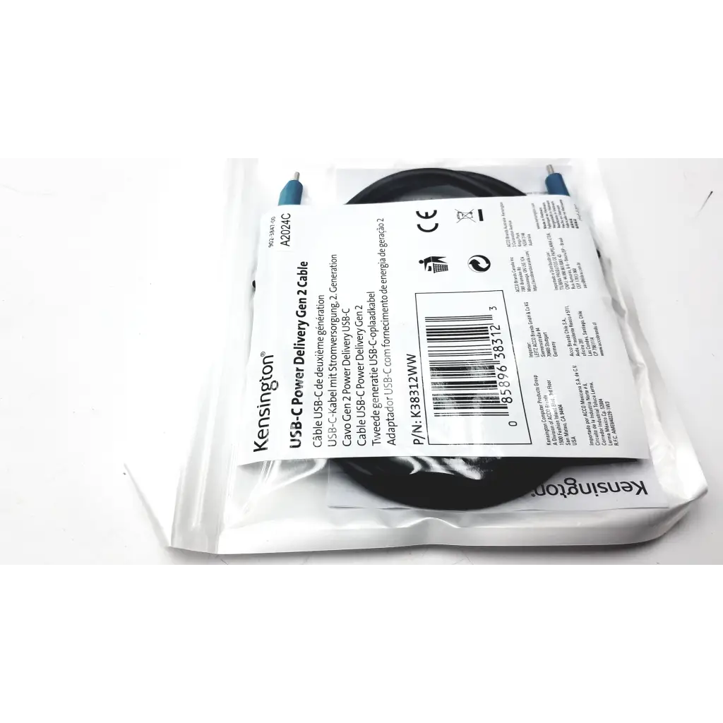 Load image into Gallery viewer, Kensington USC-C Power Delivery Gen 2 Cable