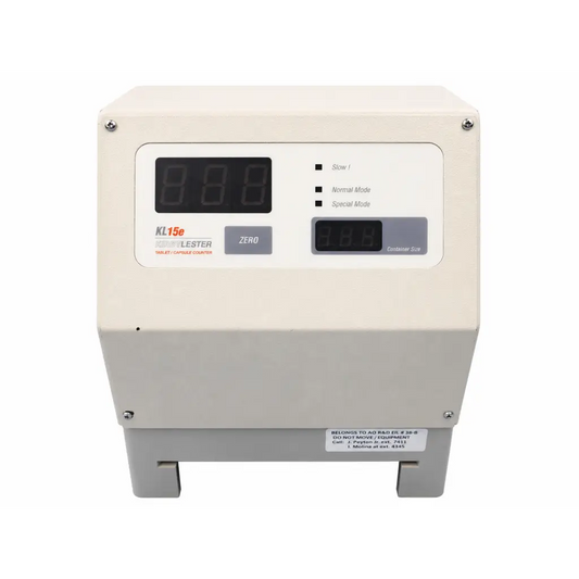 Beige plastic kirby lester kl15e capsule counter with digital display for tablet counting
