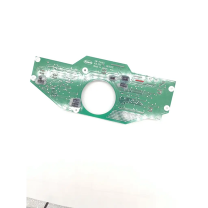 Green konec sw-panel control board with circular cutout and components for k9l39c hk1131c switch panel use