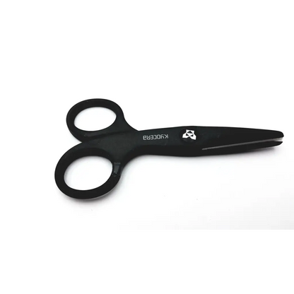 Black kroger kyocera ceramic 124 scissors with 8-inch blade polypropylene resin and matte polypropylene resin handle