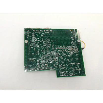 Green rectangular la3 logic transition pcba with silver soldered components and yellow wire for jedt jmoter jprinter use