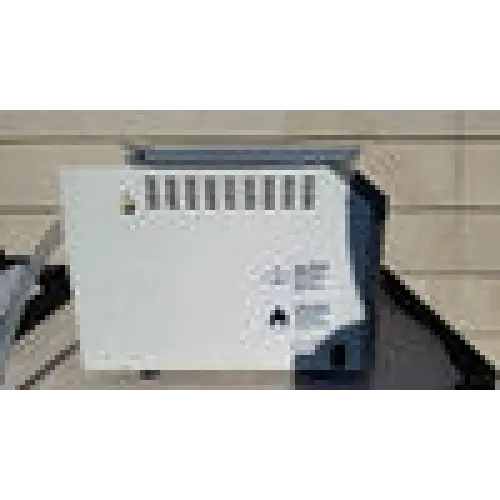 White rectangular labconco centrivap concentrator with vented top and black side labeling in working condition with accessories