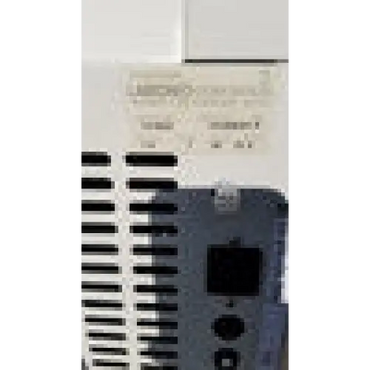Gray labconco centrivap concentrator with black buttons, small screen, and vertical vents in working condition include accessories