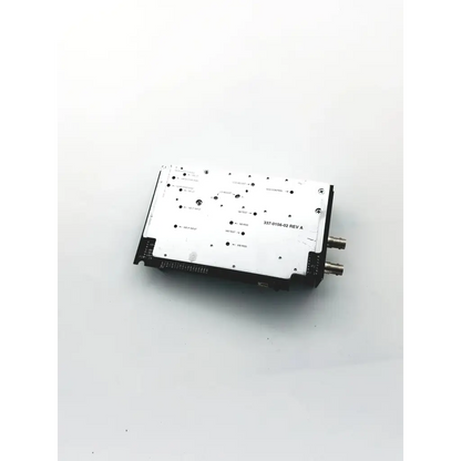 Black rectangular lark eng fx700-081 electronic module with white label 337-0156-02 rev a and two metallic connectors