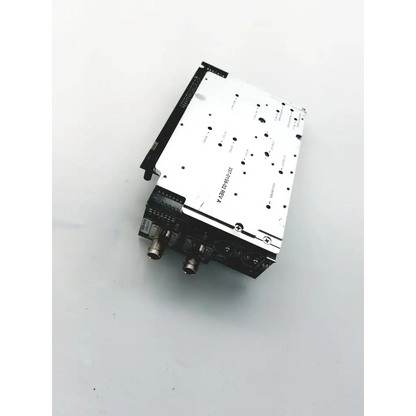 White and black lark eng fx700-081 electronic device with metallic connectors and printed circuit board components