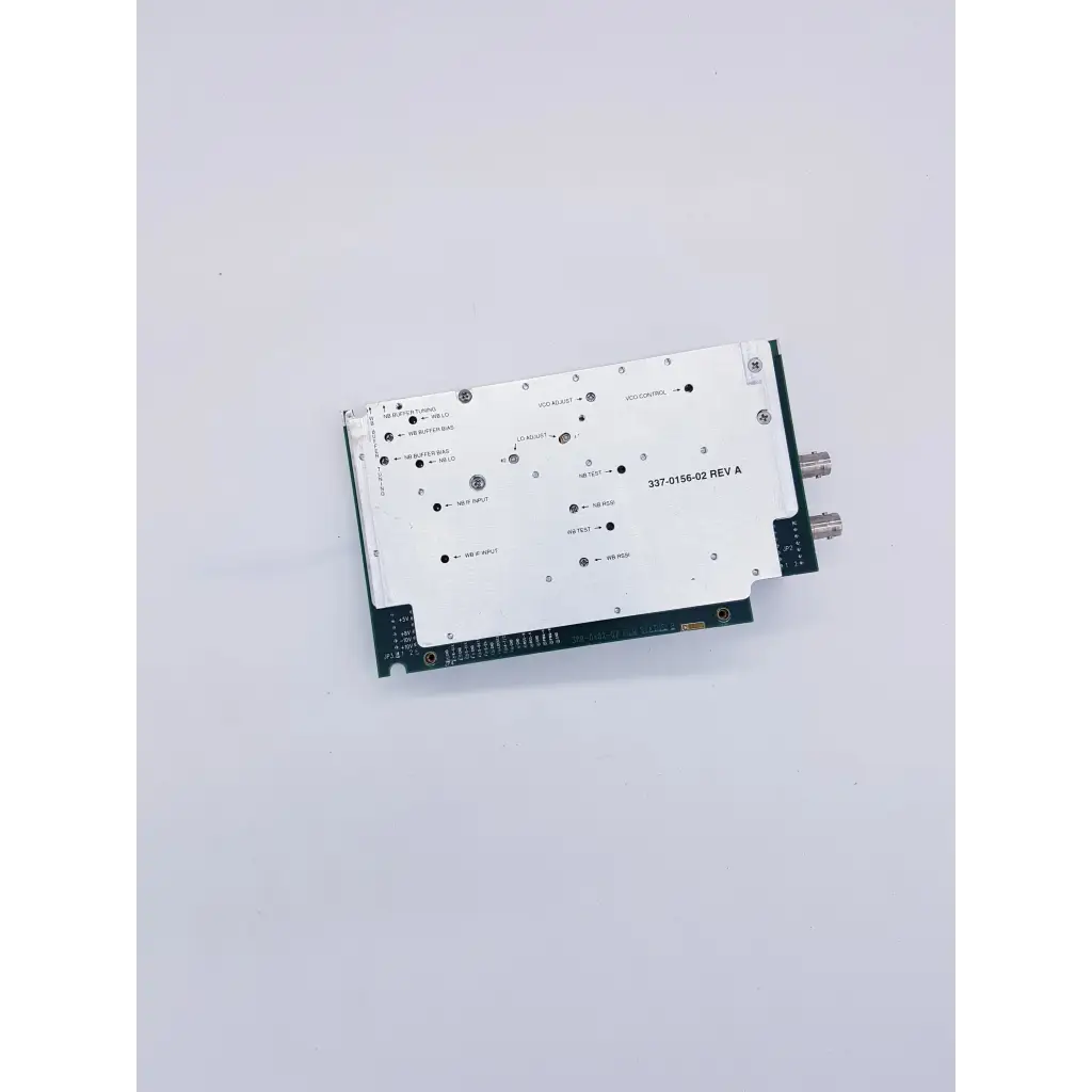 White and black lark eng fx700-081 electronic module with labeled connectors and nibp assembly board features for spacelabs mpc860 cpu