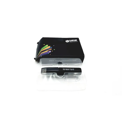 Black lascar electronics el-usb-tc usb flash drive with sleek compact design and transparent protective casing