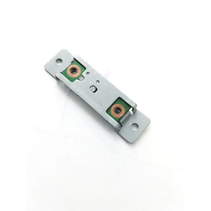 Gray metal bracket with two green led board circuit boards with copper components 52a01ga01 bbcb3-10d 22523sm