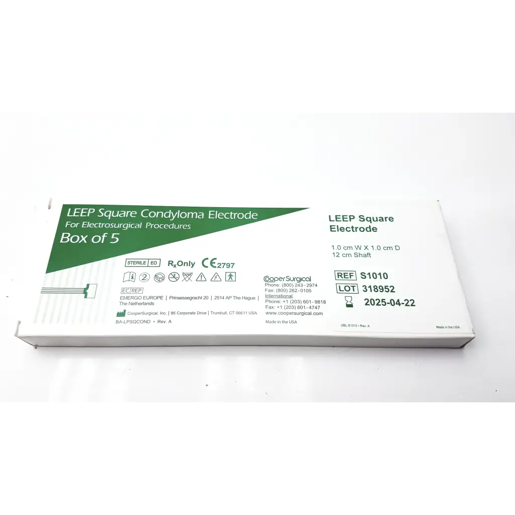 Load image into Gallery viewer, LEEP Square Electrode Cooper Surgical 1.0cm W x 1.0 cm D